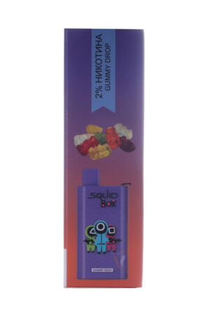 Электронные сигареты Одноразовый RandM Squid Box 5200 Gummy Drop Мармеладные Мишки