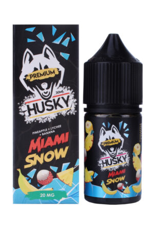 Жидкости (E-Liquid) Жидкость Husky Salt: Premium Miami Snow 30/20