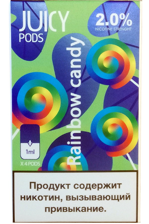 Расходные элементы Картриджи Juice Pods Rainbow Candy 2%
