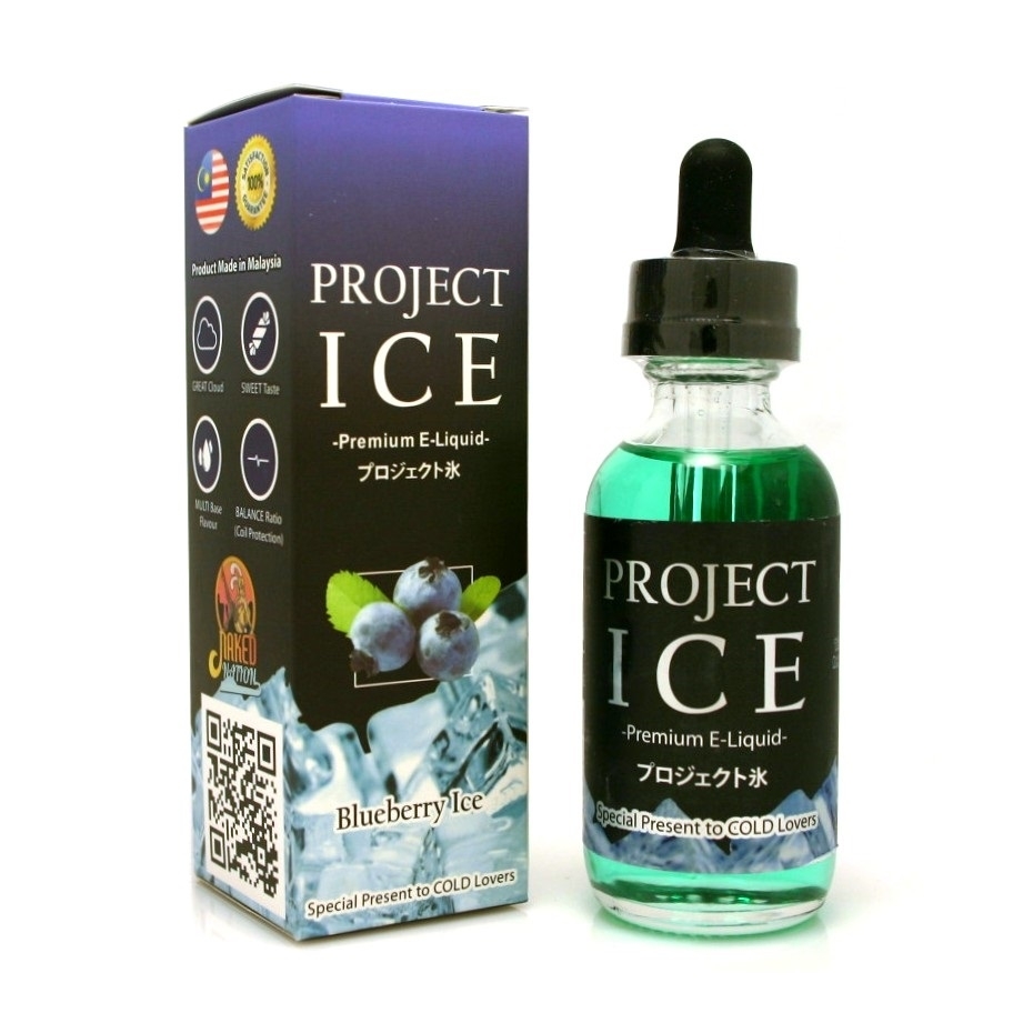 Жидкости (E-Liquid) Жидкость Project ICE Classic Bluberry Ice 60/3