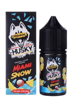 Жидкости (E-Liquid) Жидкость Husky Salt: Premium Miami Snow 30/20 Strong