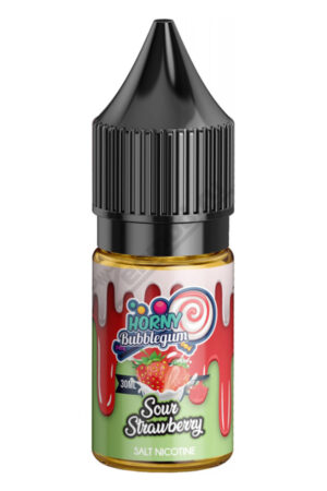 Жидкости (E-Liquid) Жидкость Horny Salt: Bubblegum Sour Strawberry 30/20