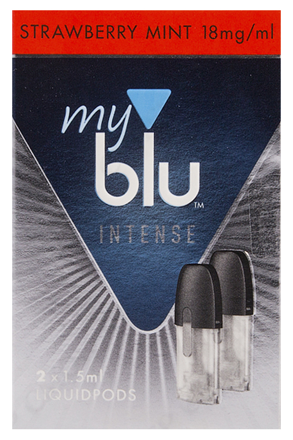 Расходные элементы Картриджи My blu Intense Strawberry Mint 1,5 мл 18 мг