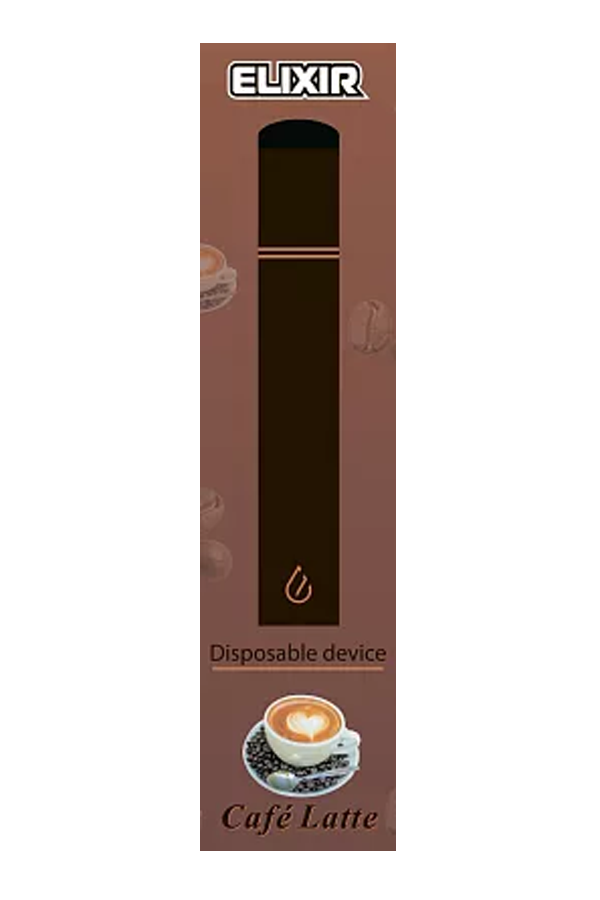 Электронные сигареты Одноразовый Elixir 400 Cafe Latte Латте
