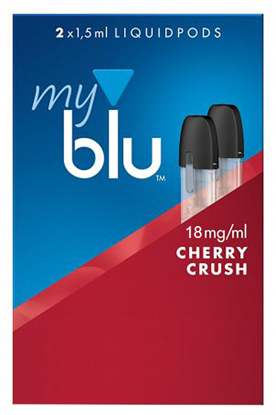 Расходные элементы Картриджи My blu Cherry Rush 1,5 мл 18 мг
