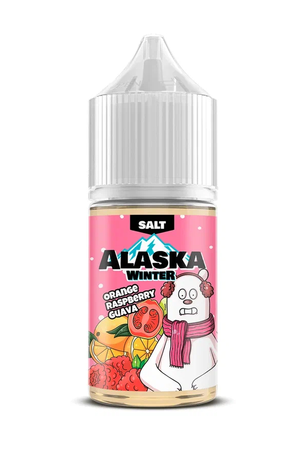 Жидкости (E-Liquid) Жидкость Alaska Salt: Winter Orange Raspberry Guava 30/20