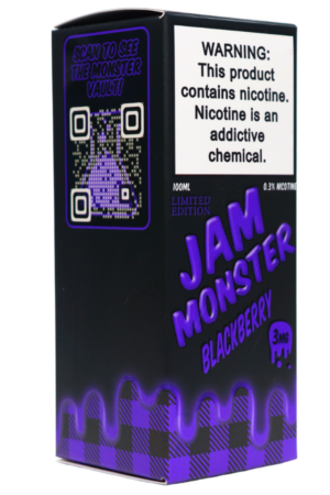 Жидкости (E-Liquid) Жидкость Jam Monster Zero Blackberry 100/0