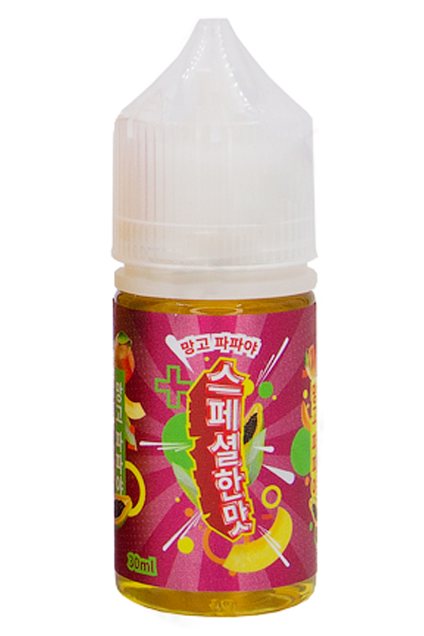 Жидкости (E-Liquid) Жидкость Korean Special Salt Papaya Mango 30/20