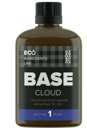 Для самозамеса Основа Smoke Kitchen BASE Cloud 70/30 1 mg/100 ml