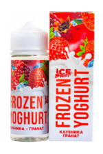 Жидкости (E-Liquid) Жидкость Frozen Yoghurt Zero: Ice Boost Клубника Гранат 120/0