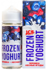 Жидкости (E-Liquid) Жидкость Frozen Yoghurt Zero: Ice Boost Черника - Лесные ягоды 120/0