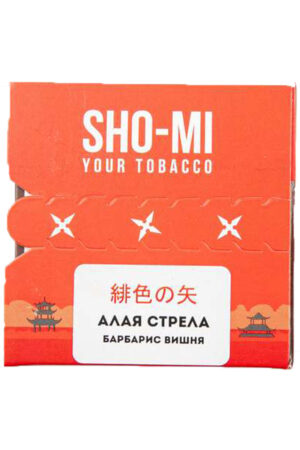 Табак Кальянный Табак Sho-Mi Samurai 25 г Алая Стрела Барбарис Вишня