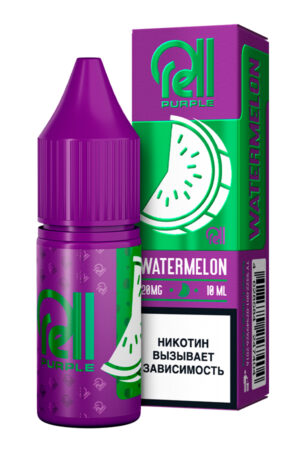Жидкости (E-Liquid) Жидкость Rell Salt: Purple Watermelon 10/20