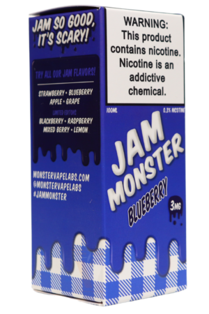 Жидкости (E-Liquid) Жидкость Jam Monster Classic Blueberry 100/3