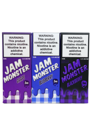 Жидкости (E-Liquid) Жидкость Jam Monster Classic Blackberry 100/3