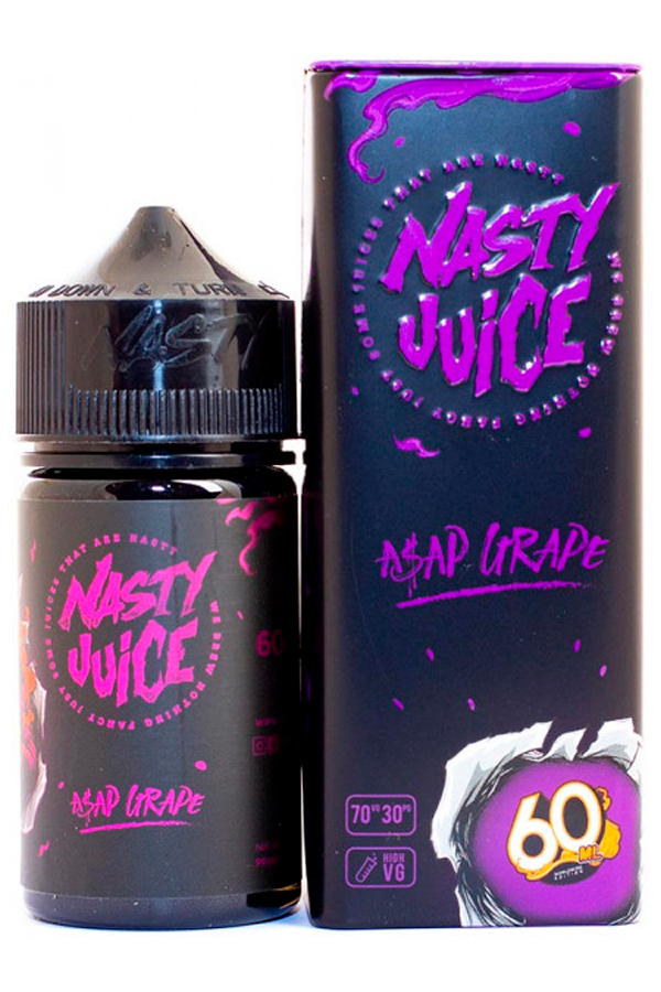 Жидкости (E-Liquid) Жидкость Nasty Juice Asap Grape 60/3