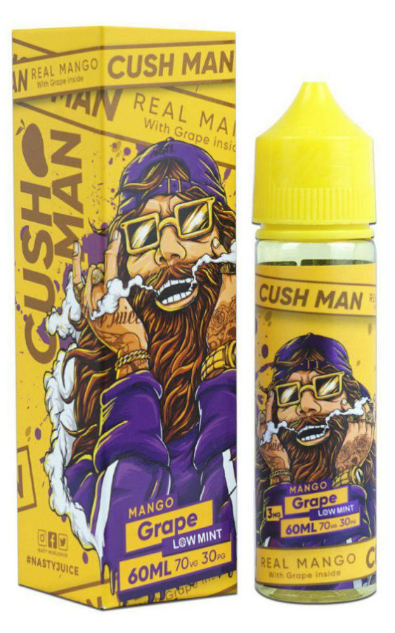 Жидкости (E-Liquid) Жидкость Nasty Juice Cush Man Grape 60/3