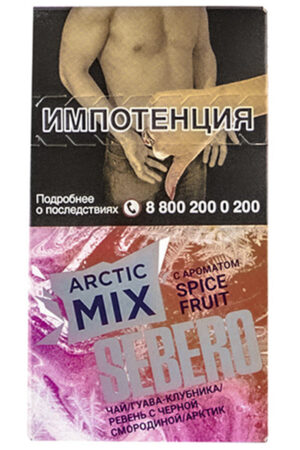 Табак Кальянный Табак Sebero Arctic Mix 20 г Spice Fruit Пряный Фрукт