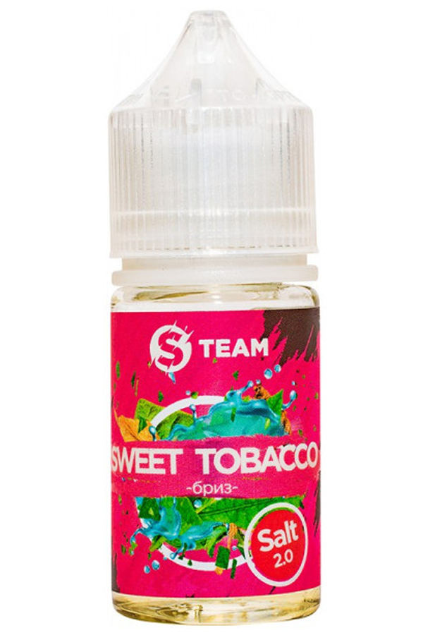 Жидкости (E-Liquid) Жидкость S Team Salt: Sweet Tobacco Бриз 30/12