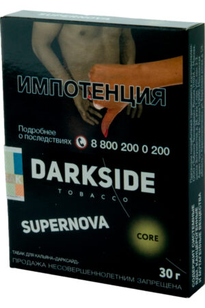 Табак Кальянный Табак Darkside Core 100 г Supernova Ледяная Мята
