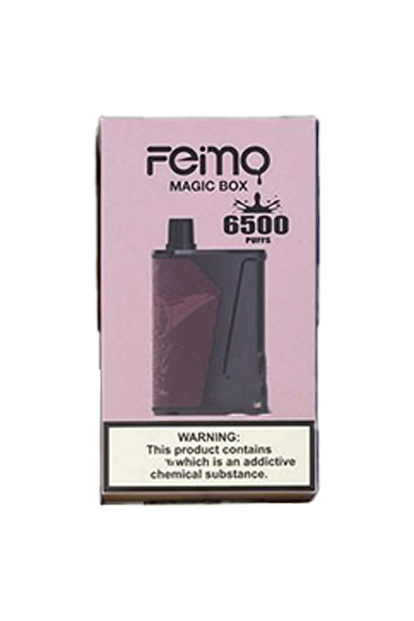 Электронные сигареты Одноразовый Feimo Magic Box 6500 Strawberry Watermelon Клубника Арбуз