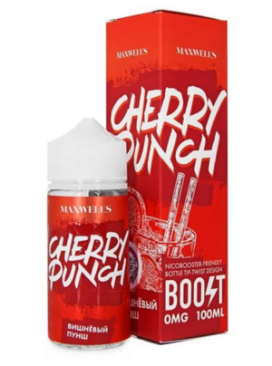 Жидкости (E-Liquid) Жидкость Maxwells Zero Cherry Punch 100/0
