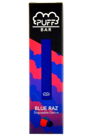 Электронные сигареты Одноразовый Puff Bar 300 Blue Razz Голубая Малина