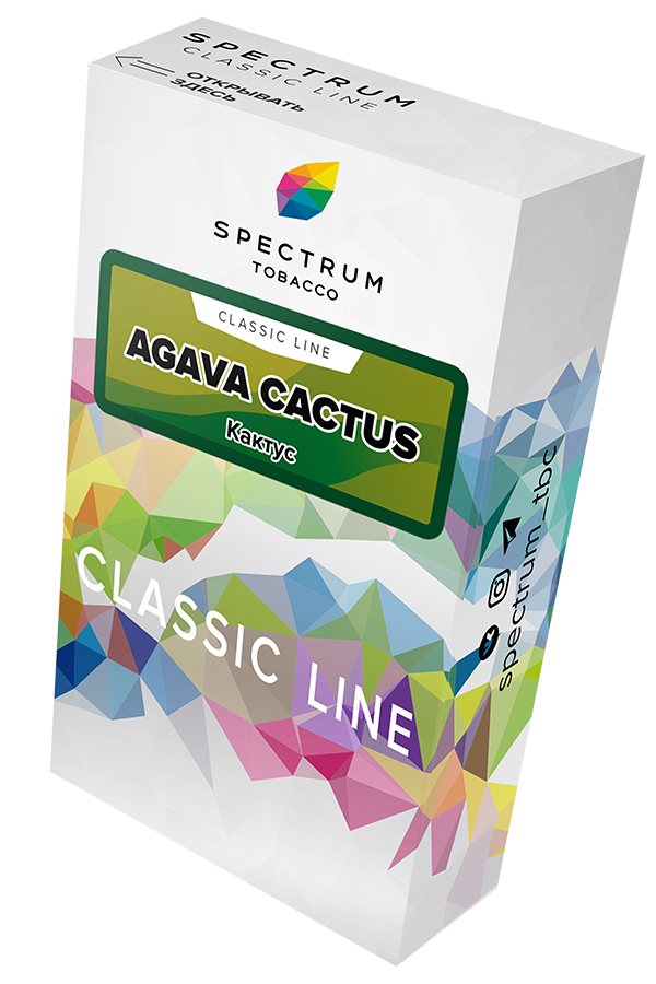 Табак Табак для кальяна Spectrum Tobacco 40 гр Aganva Cactus M