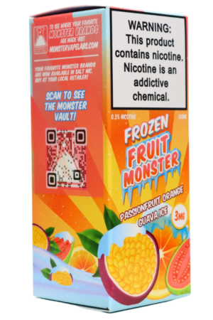 Жидкости (E-Liquid) Жидкость Frozen Fruit Monster Classic Passion Fruit Orange Guava Ice 100/3