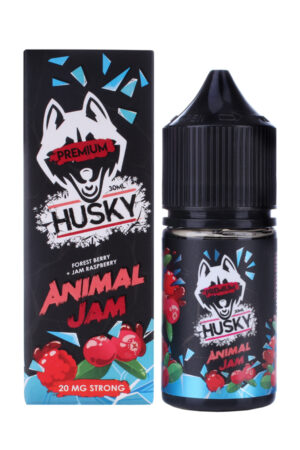 Жидкости (E-Liquid) Жидкость Husky Salt: Premium Animal Jam 30/20 Strong