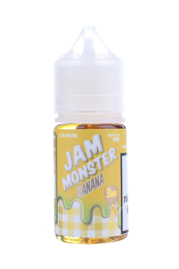 Жидкости (E-Liquid) Жидкость Jam Monster Classic Banana 30/3