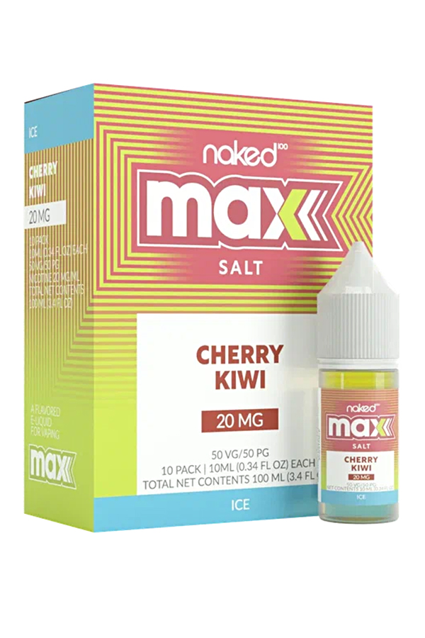 Жидкости (E-Liquid) Жидкость Naked MAX Salt Cherry Kiwi Ice 10/20