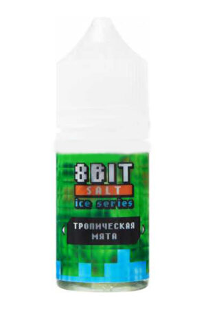 Жидкости (E-Liquid) Жидкость 8BIT Salt Тропическая Мята 30/20 Ice