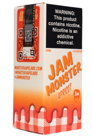 Жидкости (E-Liquid) Жидкость Jam Monster Classic Apricot 100/3