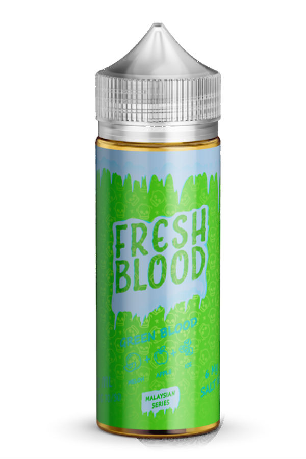 Жидкости (E-Liquid) Жидкость Fresh Blood Classic: Malaysian Green Blood 120/6