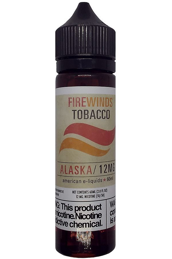 Жидкости (E-Liquid) Жидкость Firewinds Tobacco Alaska Табак и сладкая мята 60/12