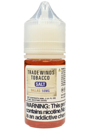 Жидкости (E-Liquid) Жидкость Tradewinds Tobacco Salt Dallas 30/50