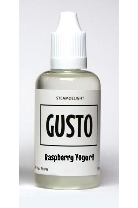 Жидкости (E-Liquid) Жидкость Steam Delight Zero: GUSTO Raspberry Yogurt 50/0