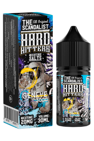 Жидкости (E-Liquid) Жидкость The Scandalist Salt: Hardhitters Geneve 3000 30/20 strong