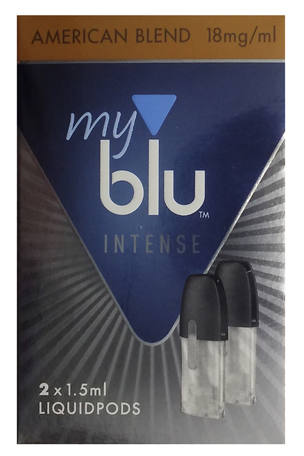 Расходные элементы Картриджи My blu Intense American Blend 1,5 мл 18 мг