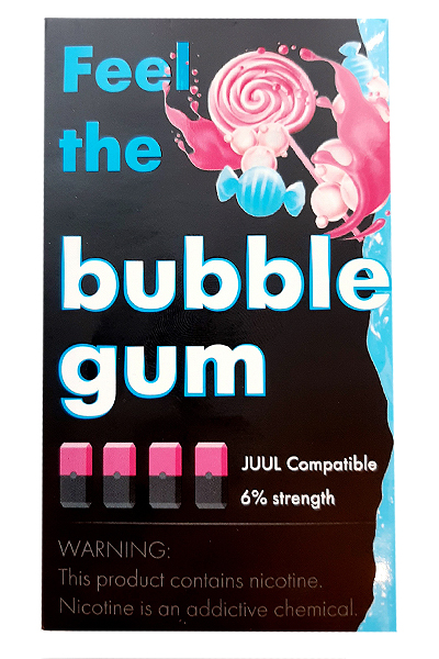 Расходные элементы Картриджи Feel the (4 шт) Bubble gum 60 мг