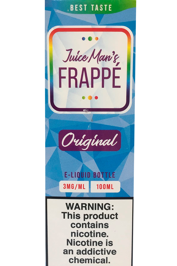 Жидкости (E-Liquid) Жидкость Juice Man Classic Frappe Original 100/3