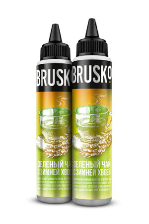 Жидкости (E-Liquid) Жидкость Brusko Zero Зелёный Чай С Зимней Хвоей 60/0