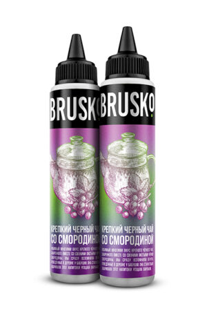 Жидкости (E-Liquid) Жидкость Brusko Zero Крепкий Чёрный Чай Со Смородиной 60/0