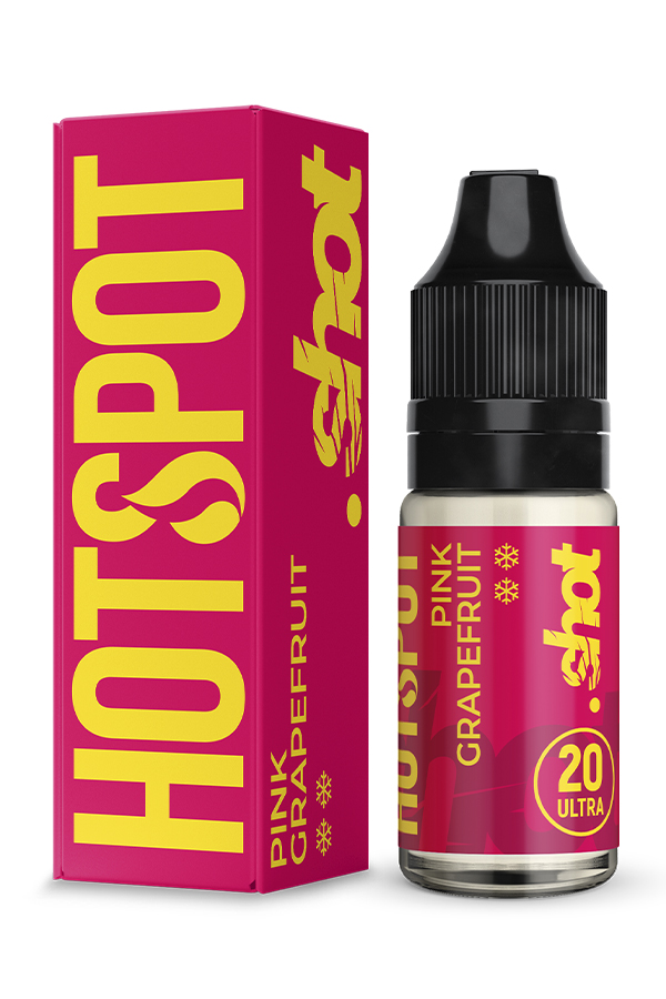 Жидкости (E-Liquid) Жидкость HOTSPOT Salt Shot Pink Grapefruit 10/20 Ultra