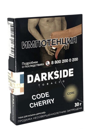 Табак Кальянный Табак Darkside Core 30 г Code Cherry Вишня