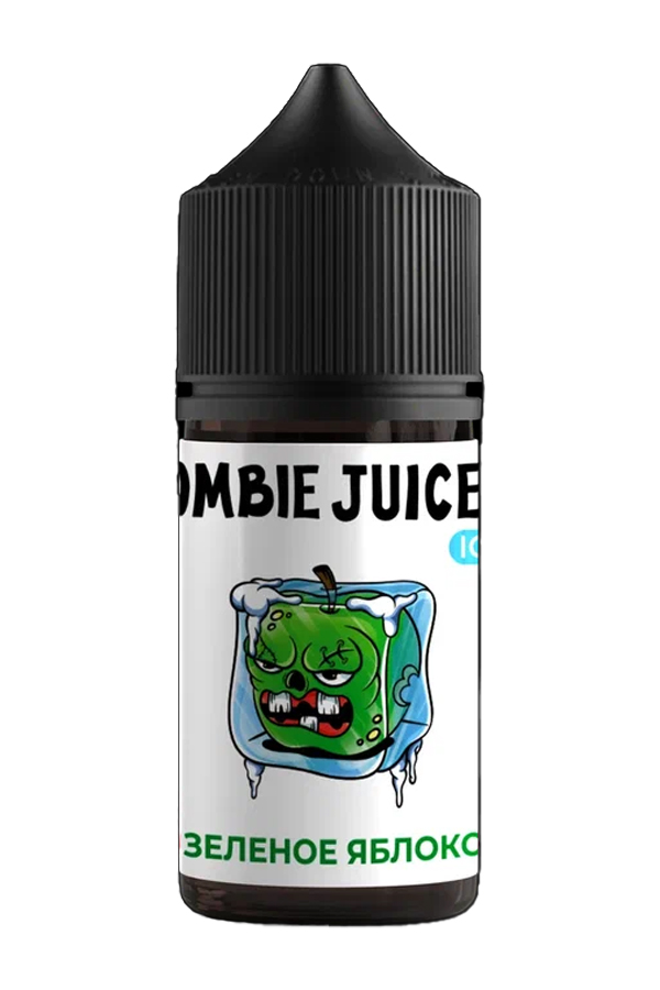 Жидкости (E-Liquid) Жидкость Zombie Juices Salt: Ice Зелёное Яблоко 30/20