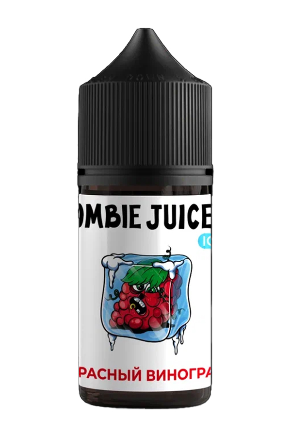 Жидкости (E-Liquid) Жидкость Zombie Juices Salt: Ice Красный Виноград 30/20