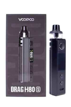 Электронные сигареты Набор VOOPOO DRAG H80 S 80W Pod Mod Black
