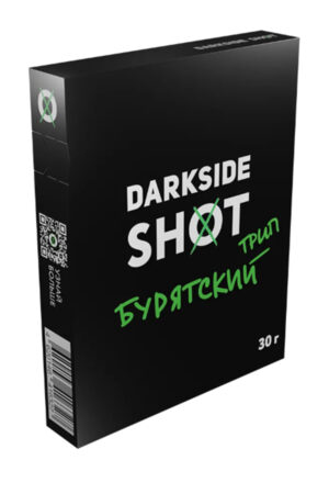 Табак Кальянный Табак Darkside Shot 30 г Бурятский Трип Жасмин Бузина Молоко